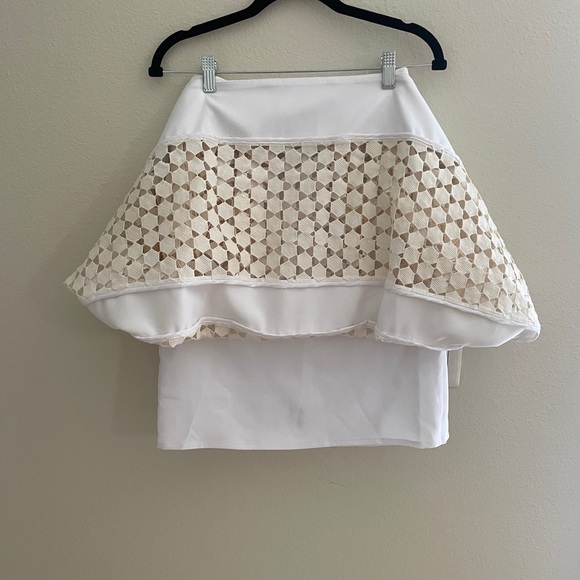 Nicholas White A-Line Skirt - Picture 3 of 3